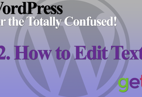 How to edit text in WordPress